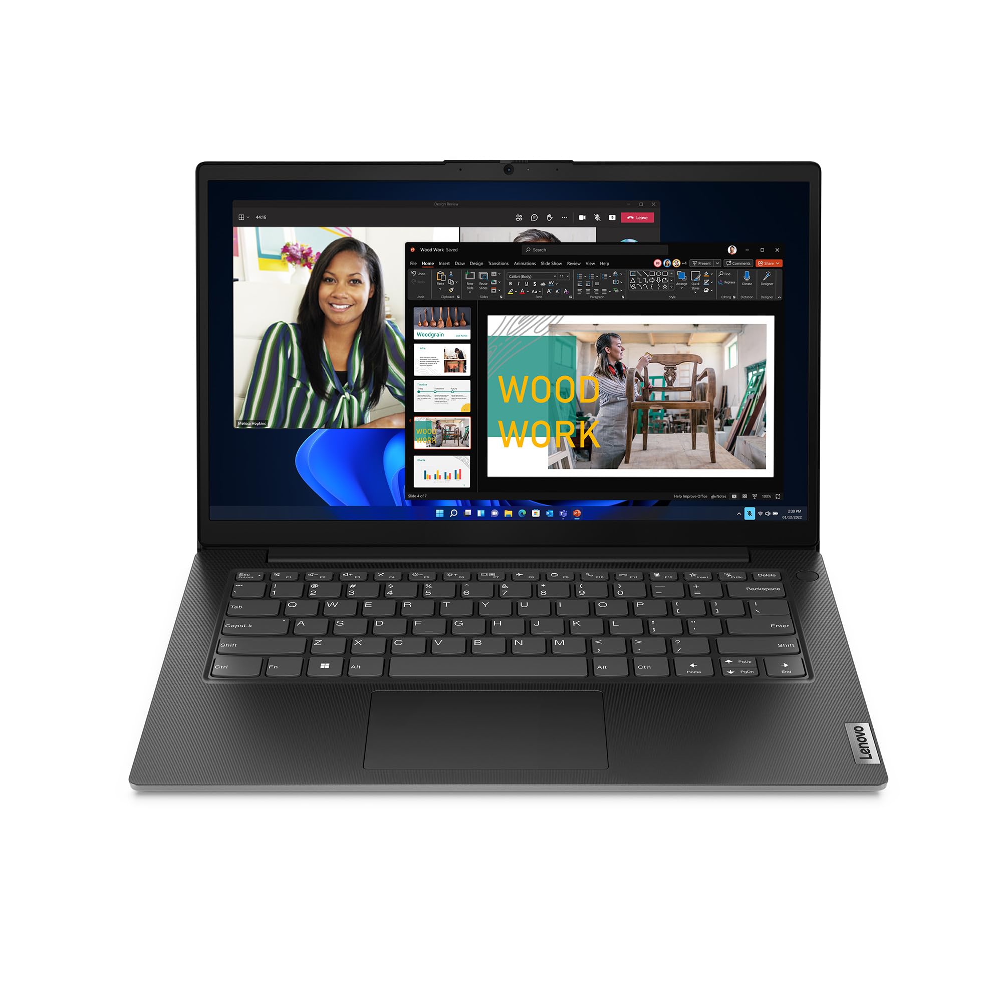 Lenovo V14 G4 IRU Laptop – 13th Gen Intel Core i7-13620H 14" FHD 8GB RAM 256GB SSD Intel UHD Graphics Windows 11 Home Business Black – [83A000PDUS]
