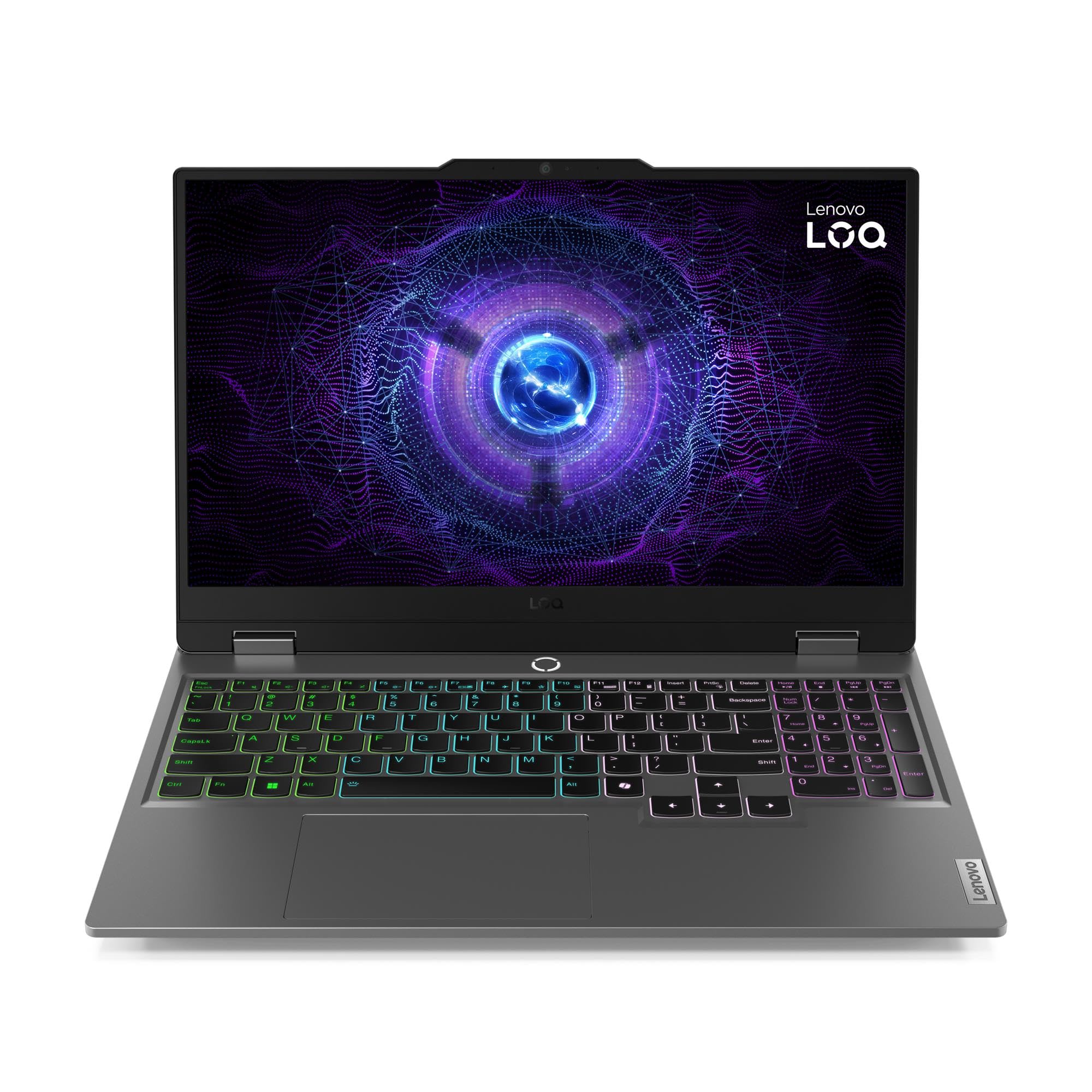 Lenovo LOQ 15IRX9 Gaming Laptop, 15.6" FHD 144Hz IPS Display, Intel Core i7-13650HX, 16GB DDR5 RAM, 512GB SSD, NVIDIA GeForce RTX 3050 6GB, Backlit ENG Keyboard, Luna Grey